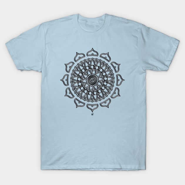 powerful Mandala T-Shirt by TattooTshirt